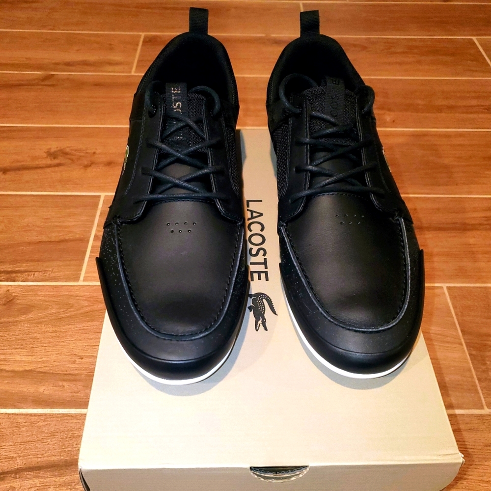 New Lacoste men's fashion sneakers size 12
